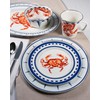 Golden Rabbit Enamelware - Set of 4-3cup Salad Bowls (Crab