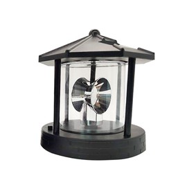 Led Rotating Lighthouse Beacon Lamp Rotating Outdoor Decorative Lamp Energy Saving Solar Landscape Light