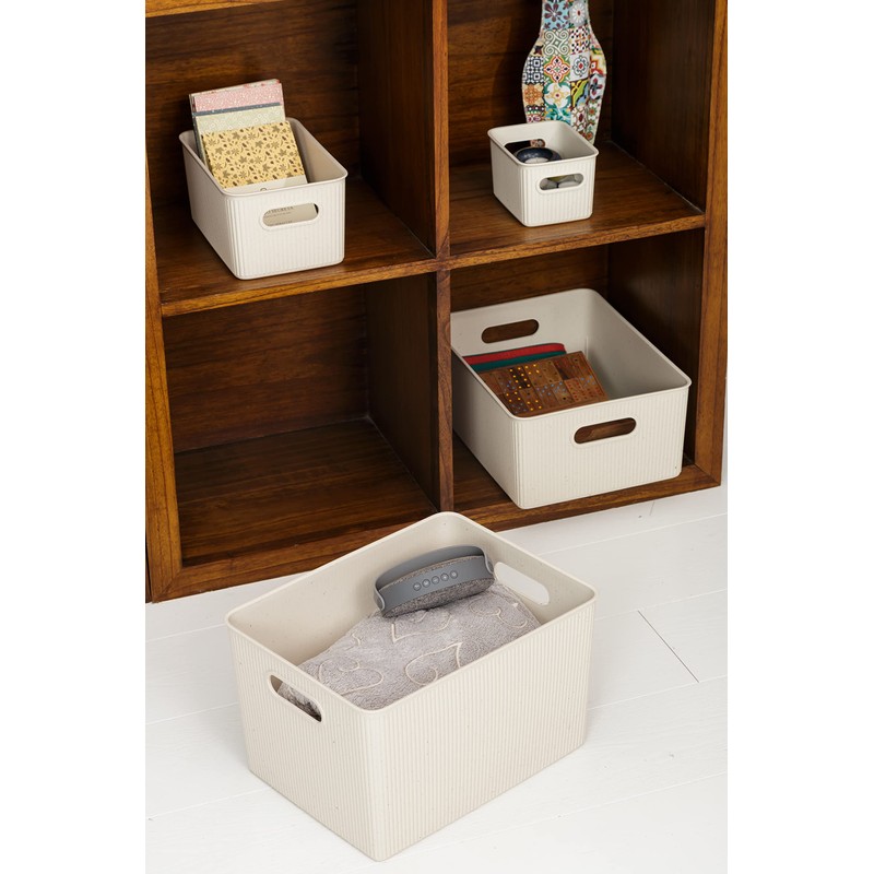 TATAY Storage Box Baobab ECOHOME, 22L Capacity, Polypropylene BPA free,