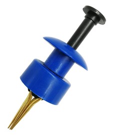 2X Pellet Bander Tool Micro Bait Bands Banding Match Coarse Fishing Terminal Tackle Set w/ 600 Bands (Blue)