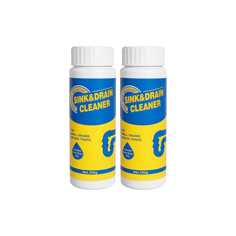Powerful Drain Cleaner Foam for Kitchen & Bathroom