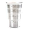 Barfly M37109 Drink Jigger, 2 oz, Stainless w/out Handle