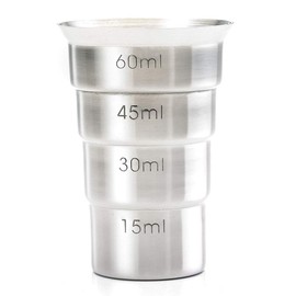 Barfly M37109 Drink Jigger, 2 oz, Stainless w/out Handle