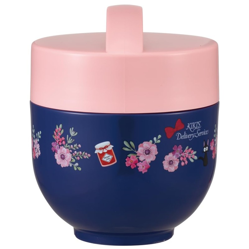 Skater LDNC6AG-A Antibacterial Insulated Lunch Box, Bowl Shape, Lunch Jar,