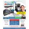 ERGO21 Lumbar Support Pillow for Office Chair, Car, Driving Seat,