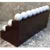 Encore Deluxe Rosewood 3 Tier 24 Golf Ball Display Freestanding