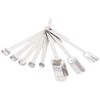 Norpro 8-Piece Stainless Steel Measuring Spoon Set, One Size, Metallic