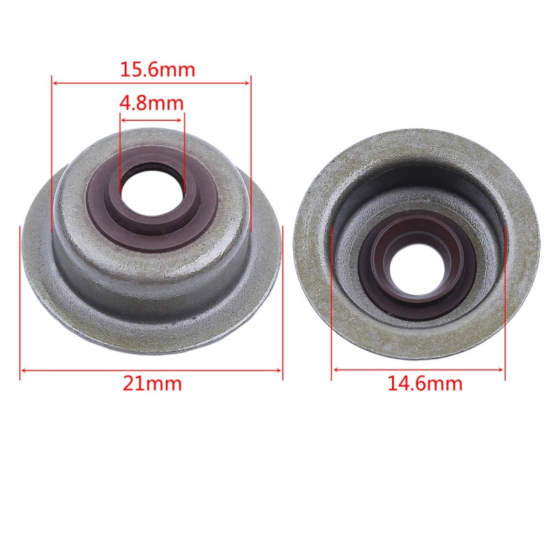 For Honda Valve Plate Push Rod Stem Protection Cap Set