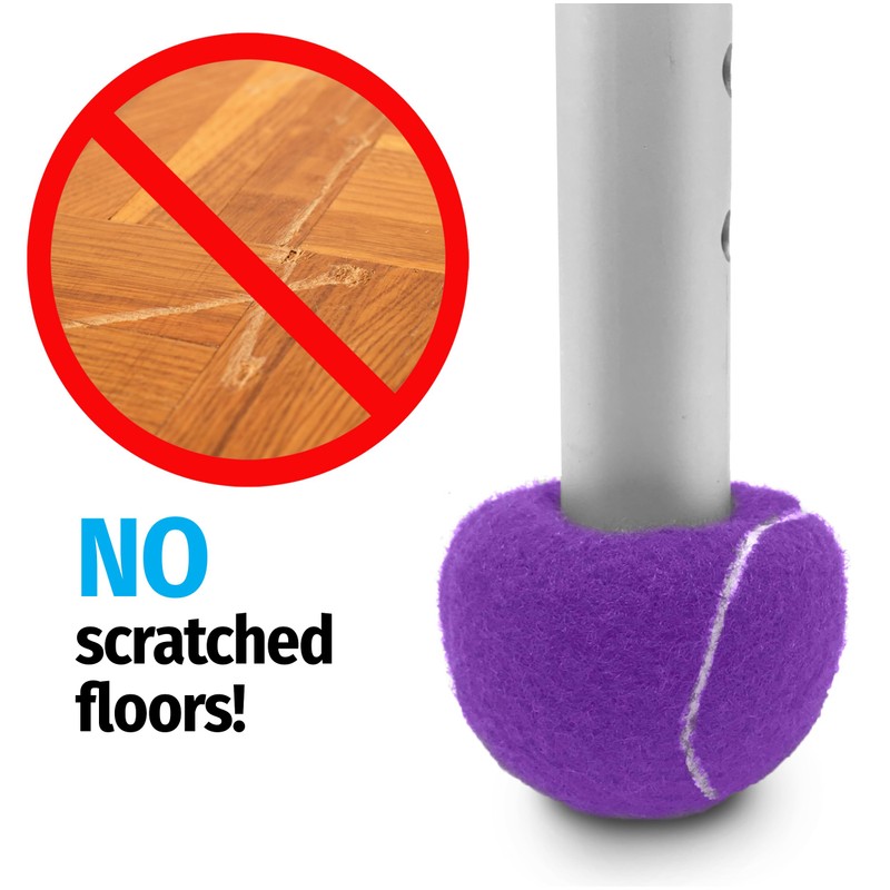 Top Glides Precut Walker Tennis Ball Glides (Purple)