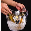 Wine Chiller & Party Beverage Tub， Clear Acrylic Food Grade