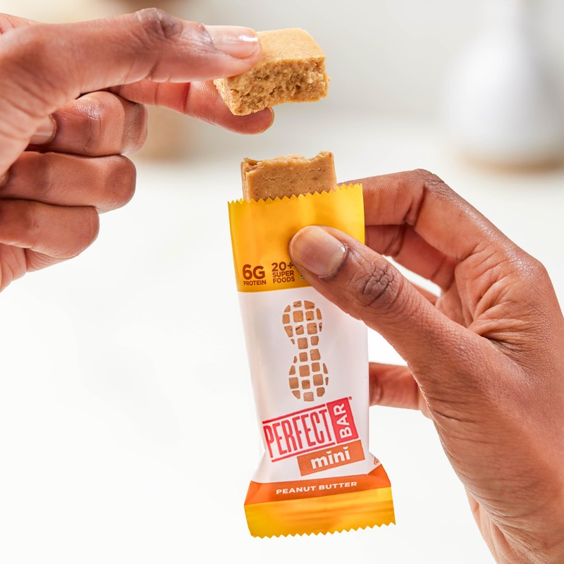 Perfect Bar Mini, Peanut Butter Protein Bar, Protein Snack, Snack