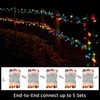 LAMPHOME Easter String Lights, 20FT 100 Count Incandescent Connectable Mini