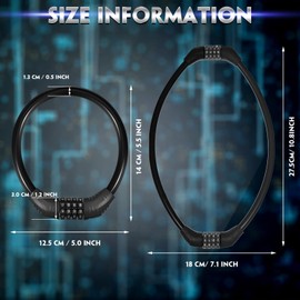 Hestya 3 Pieces Fridge Freezer Refrigerator Cabinet Lock, 10000 Combinations Safety Locks for French Doors, Safe Strap Kitchen Bathroom Doors Rv No Screw Fridge Lock(Black)