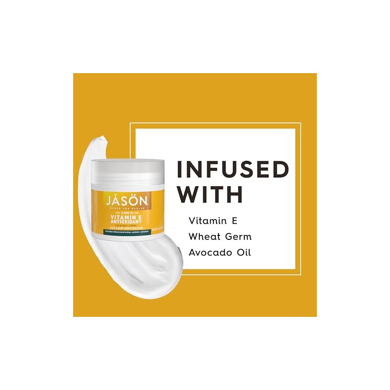Jason Revitalizing Vitamin E 5,000 IU Moisturizing Crème 4 oz