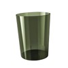 Baoblaze Garbage Container, Waste Paper Bin, Minimalist Round Dustbin, Clear