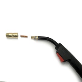 10ft MIG Gun 100A Replacement for Hobart H-10(195957) H100S2(245924) Compatible Hobart Handler 135/140/175/180/187 and Miller AutoArc XLT142 & XLT182 - Includes .023-. 035" Tips-Nozzles-Diffuser Kit