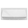 RV Exhaust Vent Cover White Range Hood Sidewall Vent Cover