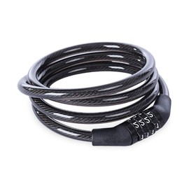 Cable Locker Pre-Set Digit Combination Bike Wheels Lock Lightweight - axGear