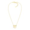 Sofia Milani - Women's Necklace 925 Silver - Gold Plated