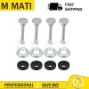 M MATI Front Rear Brake Shoes W/Pin Kit for Honda