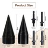 Forhandy Wood Splitter Screw Cone Set 42 mm + 32