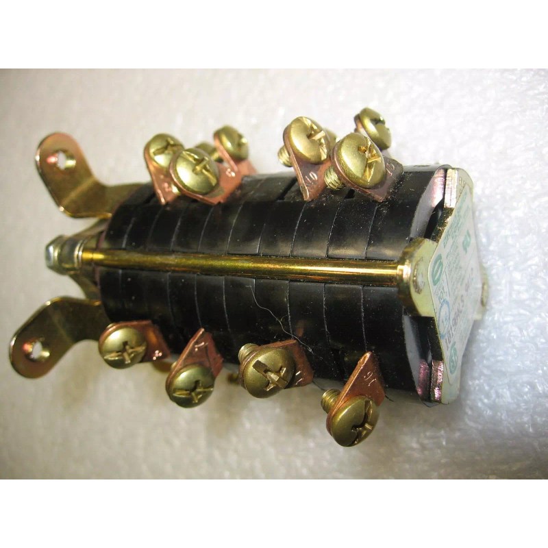 ElectroSwitch 4 Pole Snap Action Rotary Electro Switch 101904LS 600v