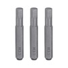 HARFINGTON 3pcs H3.5 Hex Screwdriver Bit 5/32" Hex Shank 28mm
