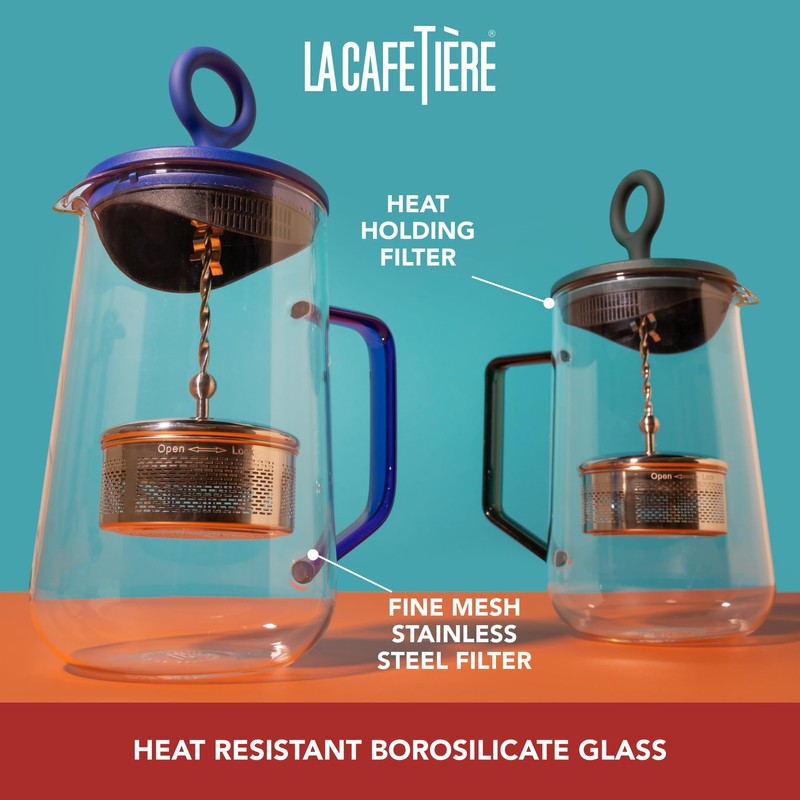 La Cafetière Gyro Spinfuser Teapot Green Colour, 4 Cup