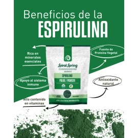 1 Bolsa De Alga Spirulina En Polvo                                                                                                                    