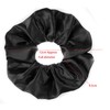 Mytoptrendz® Plain Satin Hair Scrunchies Ponytail Hair Tie Traceless Luxurious