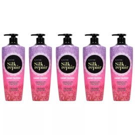 Elastine 엘라스틴 실크리페어 샴푸 체리블라섬향, 550ml, 5개 Elastin Silk Repair Shampoo Cherry Blossom Scent, 550ml, 5pcs