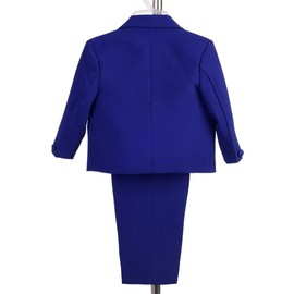 Lito Angels Baby Boys’ 5-Piece Formal Tuxedo Suit - Clothing for Formal Occasions - royal, size: 86