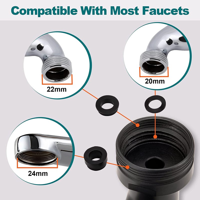 2 Set Faucet Extender 1080° Rotating Tap Extender Robotic Arm