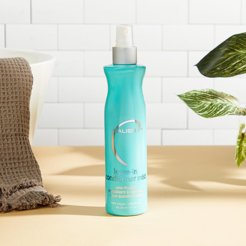 Malibu C Leave In Conditioner & Moisturizing Heat Protectant for