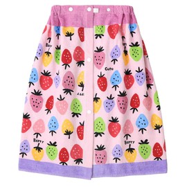 Pink Sail Wrap Towel, 23.6 inches (60 cm), Kids' Pool Towel, Wrap Towel, For Kids, 100% Cotton, Name Tag, Swimwear Items, Bath Towel, 47.2 inches (120 cm), Change of Clothes, Swimming Pool, Bath, Hot