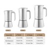 wedrink Espresso Maker with Ergonomic Handle, 6 Cups Mocha Pot