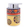 Bico Tunisian Ceramic 12oz Soap Dispenser with Removable Pump, Ideal