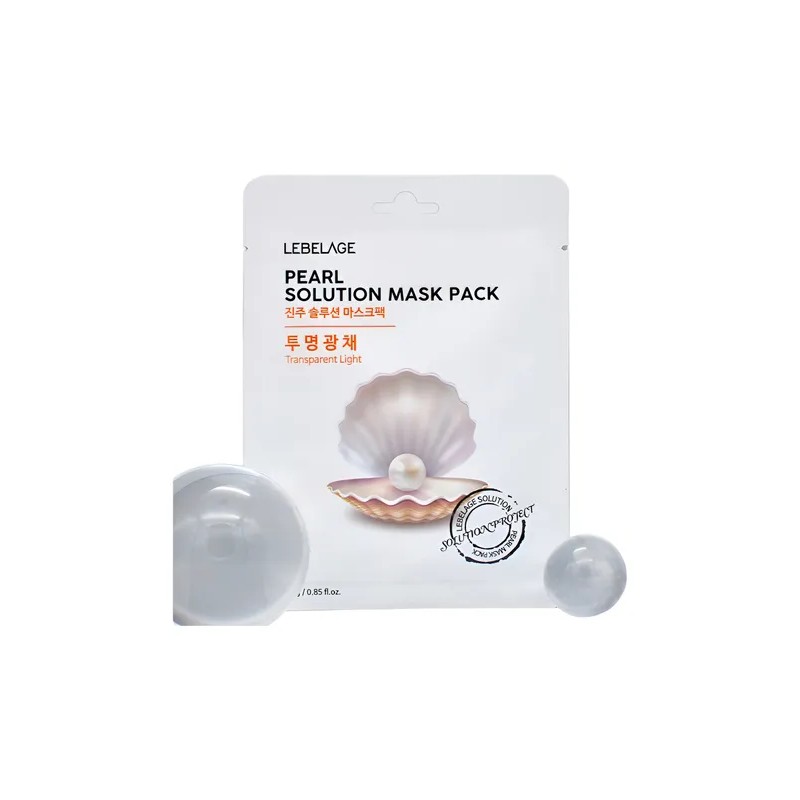 Mascarilla Coreana De Perlas Para Piel spera Opaca (30pz) Mixta