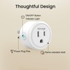 GHome Smart Plug Matter 15A, WiFi Smart Plugs Compatible with