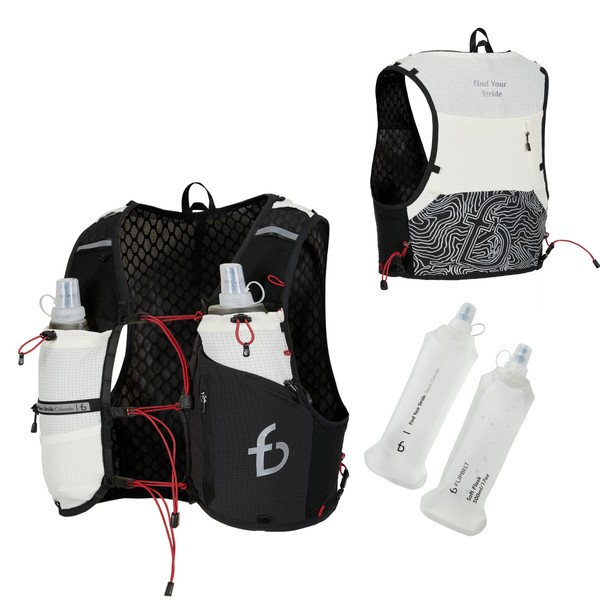 FlipBelt Tahoe Hydration Vest - Fuchsia Flame - S