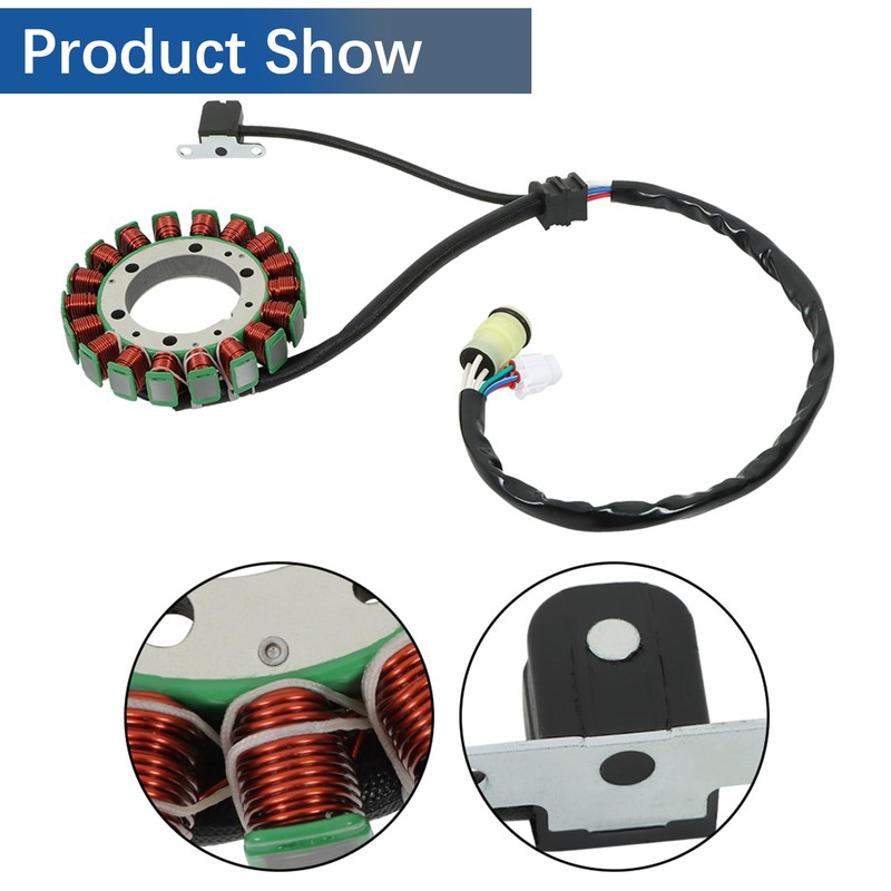 WFLNHB Stator Ignition Coil Regulator Relay Kit Replacement for Yamaha