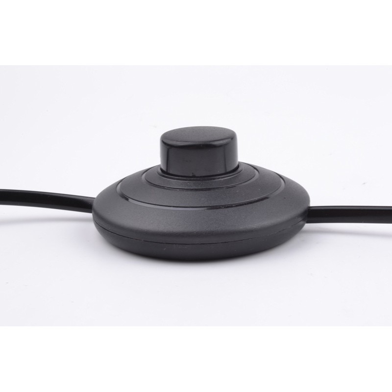 Foot Pedal Push Switch Inline Lamp Light On-off Control Footswitch
