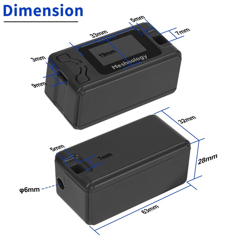 Meshnology 2 Pack Case for ESP32 LoRa V3 Module Board