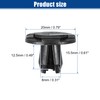 QUARKZMAN Bumper Cover Pressure Fixing Clips Fits Infiniti EX35 2003-2012