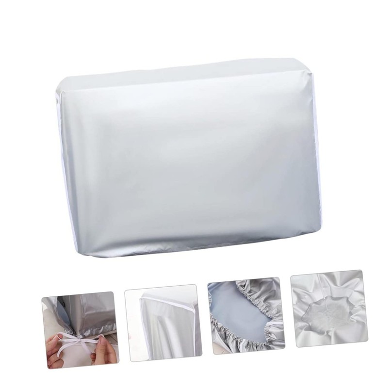 KICHOUSE Central Ac Cover Water Resistant Air Conditioner Protective Cover