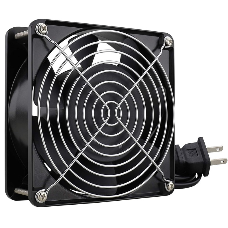GDSTIME AXIAL Fan 12038, 110V 120V AC 120mm x 38mm