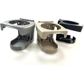 Portavasos plegable para ventilación de vehículos Soporte general para bebidas de ABS Sistemas de montaje seguros Solución de fácil almacenamiento Portavasos plegable para ventilación de automóviles