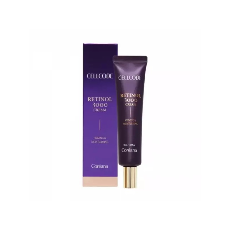 Koriana 코리아나 셀코드 레티놀3000 크림 30ml 주름개선 레티놀 크림 Koriana