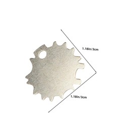 FRCOLOR 50pcs Multi Tooth Beauty Shears Tightening Key Durable Adjustment Tool for Hair Cutting Scissors Compatibility Precision Engineering for Professionals