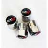 Silver 'VXR' Wheel Valve Dust Caps. (R) Corsa Astra Insignia